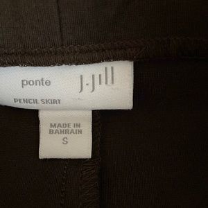 Brown pencil shirt sz sm